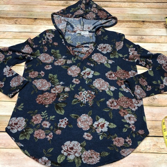 Absolutely Famous Hooded Fleece Top - Picture 5 of 7